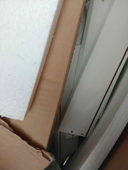 Photo of free Flat pack white dressing table (L14 Dovecot) #2