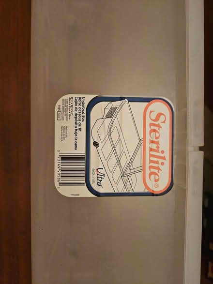 Photo of free Three under-bed storage bins (Roxbury) #1