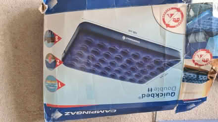 Photo of free Double inflatable mattress (Weston Park) #1