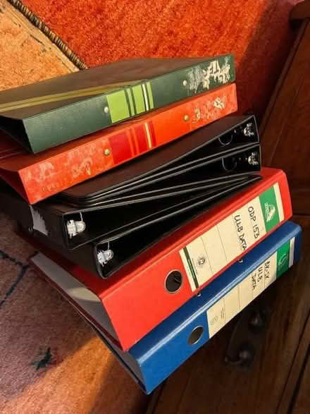 Photo of free Ring binders/files (Headington Quarry OX3) #1