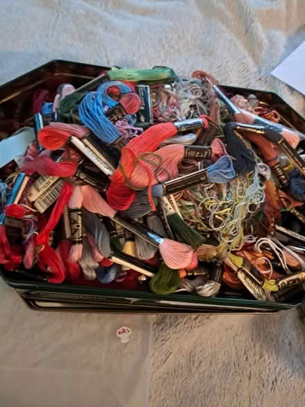 Photo of free Thread for cross stitch embroidery (DE24) #1