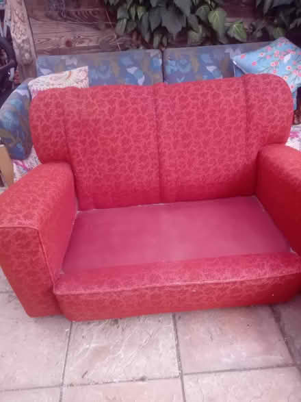 Photo of free 2 seater sofa (Buriton GU31) #4