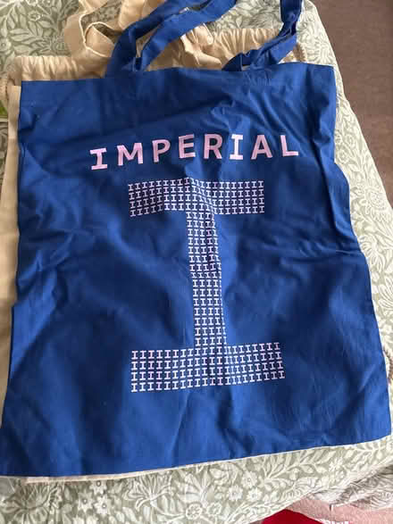 Photo of free Imperial college tote bag/stationer (Denmark Hill area) #4