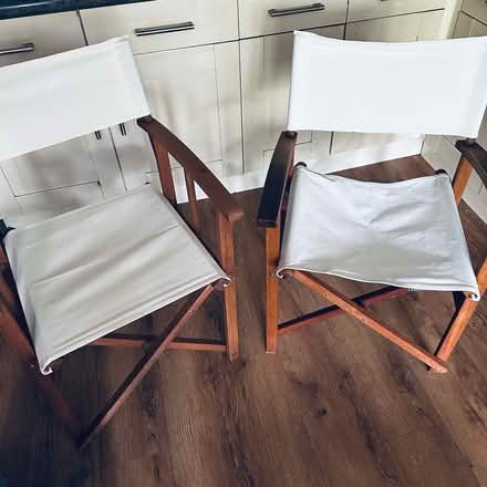 Photo of free 2 vintage folding chairs (Thornton Heath CR7) #1