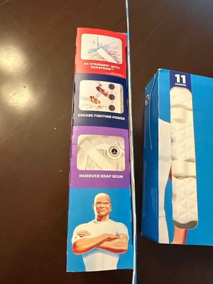 Photo of free 11 Magic Eraser cleaning pads (Wattles and Squirrel) #1