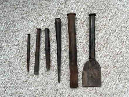 Photo of free Various cold chisels (Crowborough TN6 Pleasant View) #1
