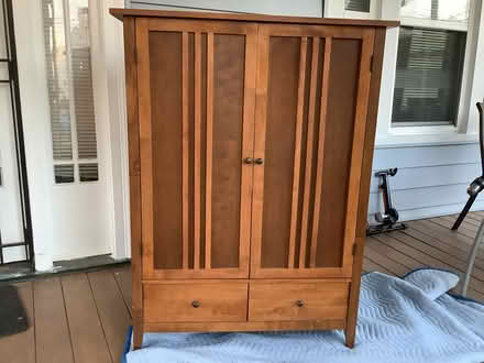 Photo of free Wood TV armoire (Brightwood, Washington D) #1