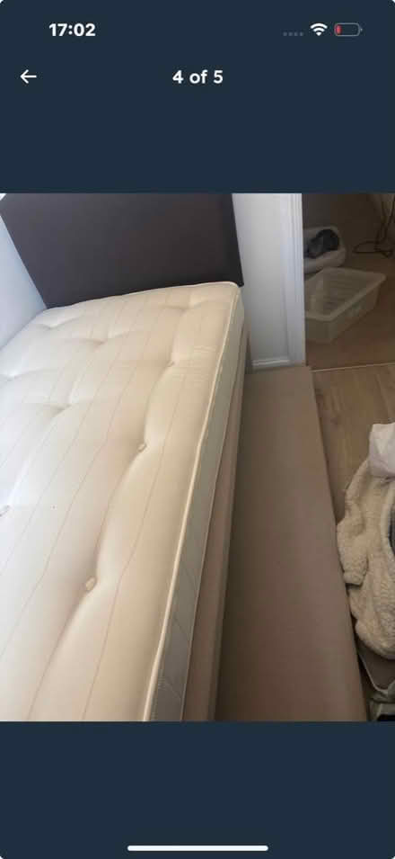 Photo of free single bed with trundle x1 mattress (Brierlow Bar SK17) #3