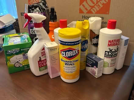 Photo of free Cleaning Supplies (Wattles and Squirrel) #1
