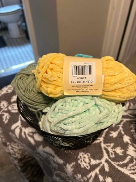 Photo of free 4 unused rolls of yarn (Congress Heights, SE DC) #1