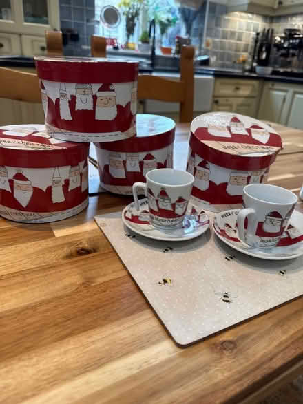 Photo of free Christmas themed mini coffee cups (Birch Vale SK22) #1