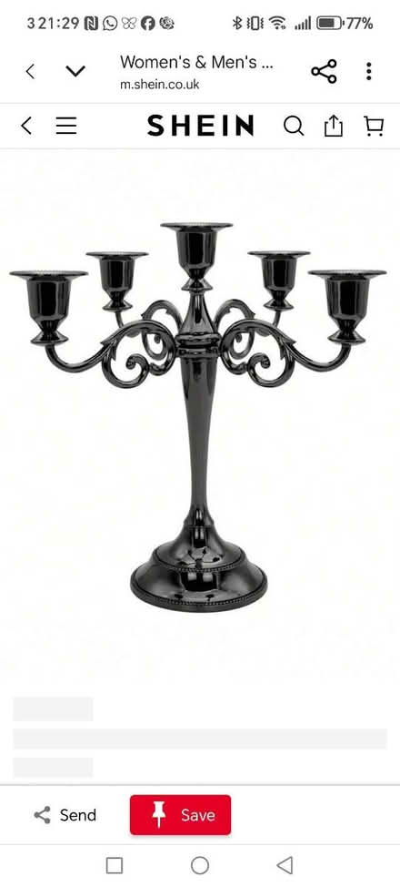 Photo of Candelabra any type (Pencoed CF35) #1