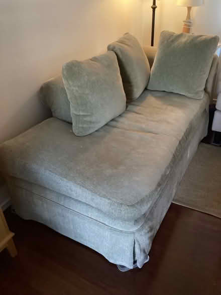 Photo of free Green/grey chaise sofa (Easy Street near Walker) #2
