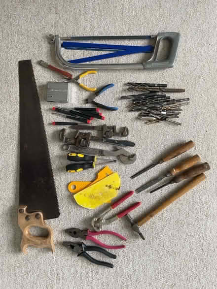 Photo of free Selection of old hand tools (Crowborough TN6 Pleasant View) #1