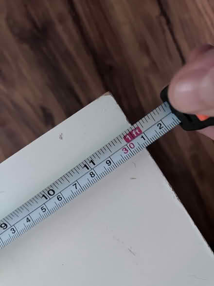 Photo of free Small White Cabinet 17” Tall (Takoma, DC) #3