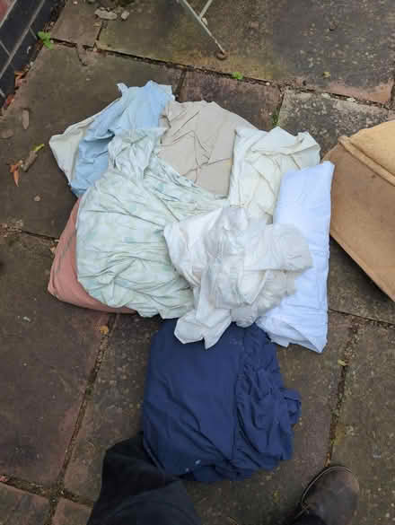 Photo of free Bag of old sheets (DE23) #1