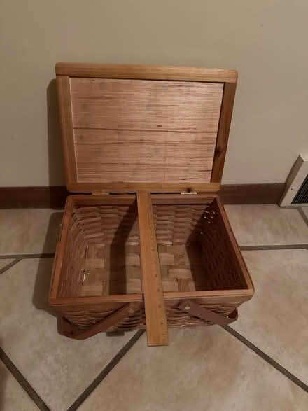 Photo of free Petite Picnic Basket (West Seattle) #3