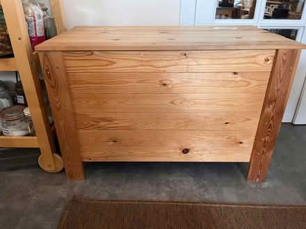 Photo of free Storage unit (lid needs reattached) 79cm W x 43cm D x 52cmH (Torbrex FK7) #1