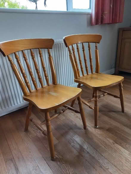 Photo of free Pine chairs (Bathford) #1