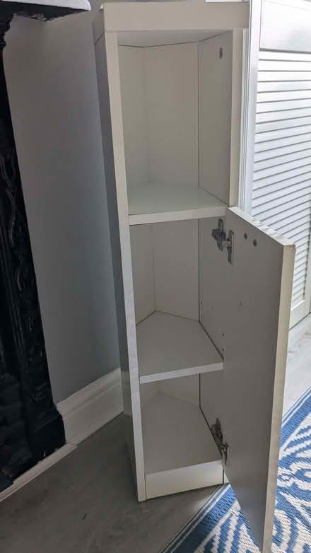 Photo of free Corner bathroom cabinet small (Leckhampton GL53) #3
