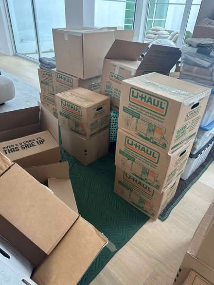 Photo of free Moving Boxes/Paper (Pebble Beach near Peter Hay) #2