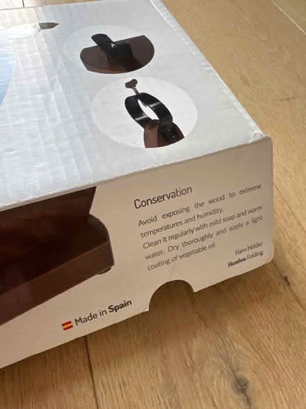Photo of free Ham Holder - Brand New, Boxed (Surbiton, KT5) #2
