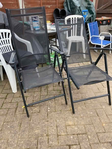 Photo of free Reclining garden chairs (Stanford-Le-Hope SS17) #1