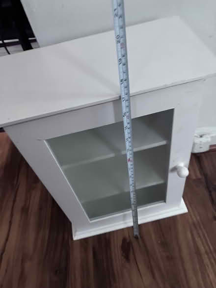 Photo of free Small White Cabinet 17” Tall (Takoma, DC) #4