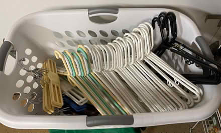 Photo of free Plastic Hangers (near the Cupertino Library) #1