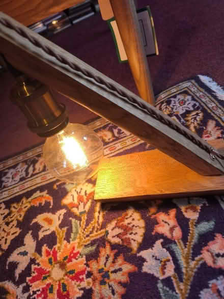 Photo of free Oak Lamp. (Church RG2) #1