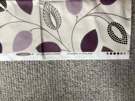 Photo of free John Lewis Ella Cassis Flower Curtain Material 190cm x 96cm (Bidborough TN4) #4