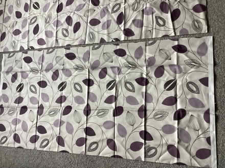 Photo of free John Lewis Ella Cassis Flower Curtain Material 190cm x 96cm (Bidborough TN4) #2
