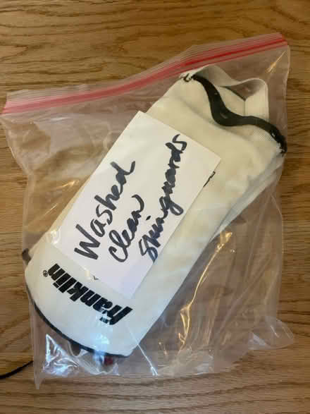 Photo of free 2 pairs of shin guards—washed clean (Camden and Leigh) #1