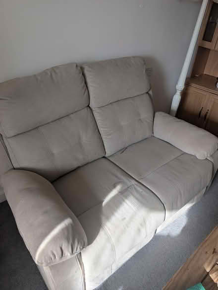 Photo of free 2 seater recliner sofa (Sparkbrook B11) #1