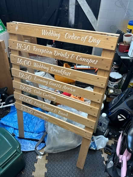 Photo of free Freestanding Order of day (CM12) #1