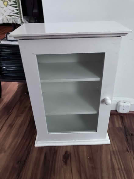 Photo of free Small White Cabinet 17” Tall (Takoma, DC) #2