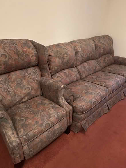 Photo of free Sofa and chair (Gl16 Sling) #1