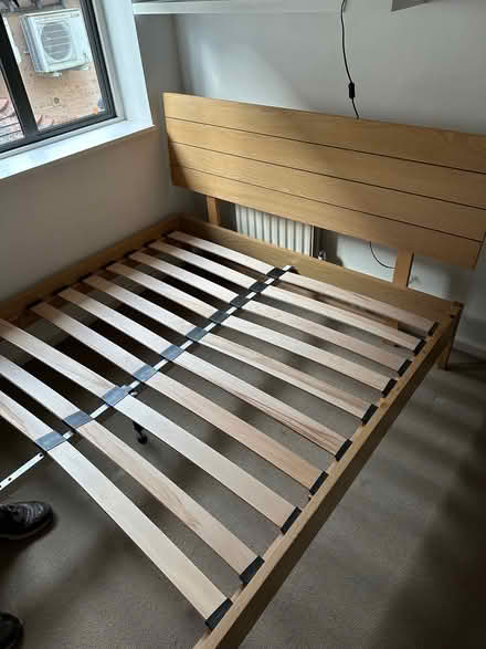 Photo of free King size bed frame - John Lewis (Cutteslowe OX2) #1
