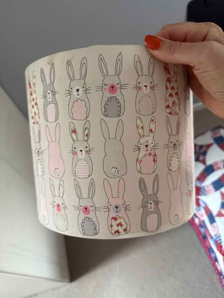 Photo of free Dunelm bunny lampshade (Red Barn Lane PO15) #1