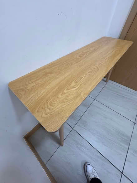 Photo of free Long + narrow desk / console table (Hackney Wick) #3