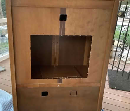 Photo of free Wood TV armoire (Brightwood, Washington D) #4