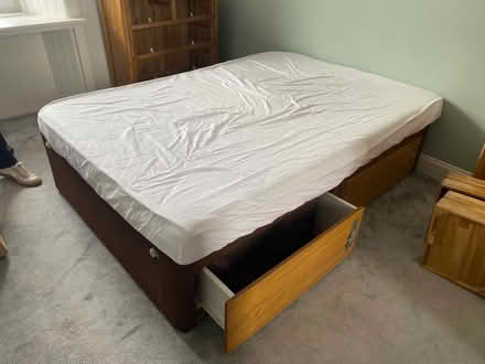 Photo of free Double bed and mattress (EH12 5NL) #1