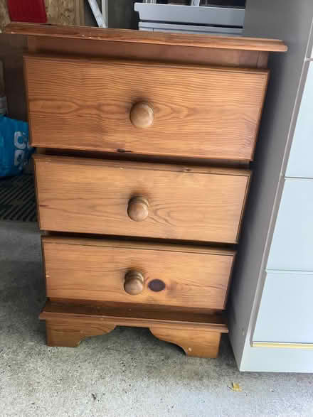 Photo of free Small chest of drawers (Allerton L18) #1