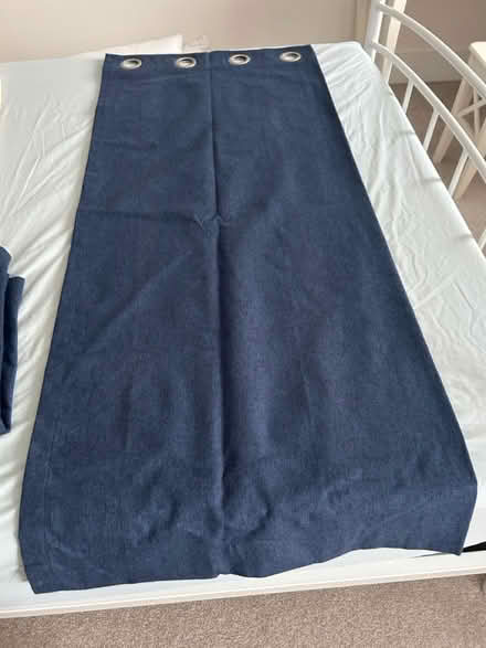 Photo of free Ring top navy curtains 2 pairs (Technology Drive CV21) #3