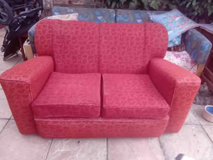 Photo of free 2 seater sofa (Buriton GU31) #1