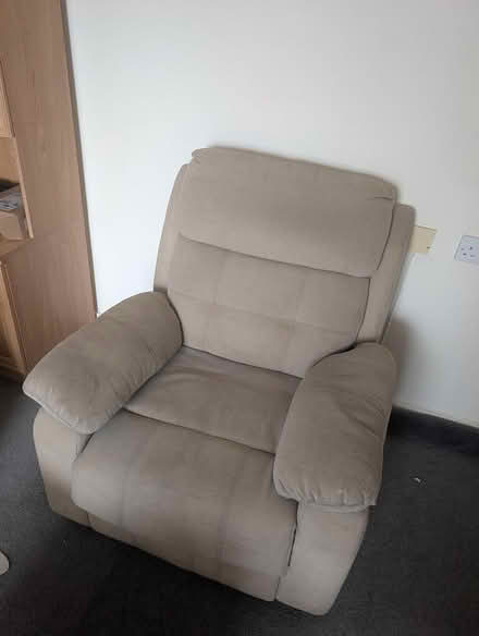 Photo of free Recliner arm and 2 seater sofa (Sparkbrook B11) #1