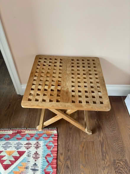 Photo of free Folding wooden table (Nw5 1by) #1