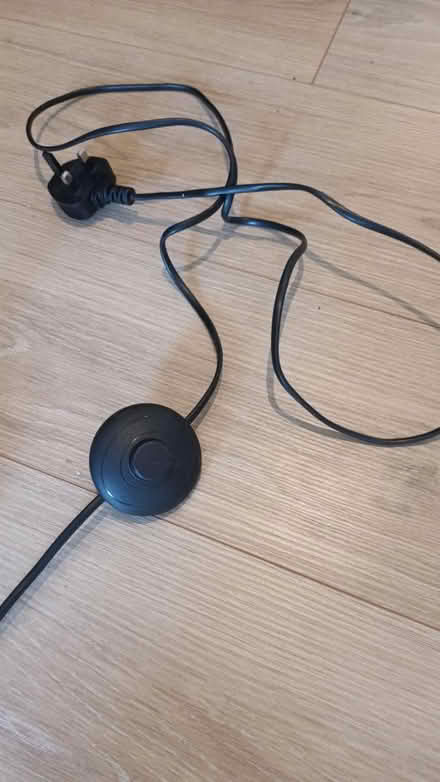 Photo of free Standard lamp. Black & gold (SW11) #4