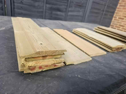Photo of free Leftover treated shiplap (Ashford TW15) #1