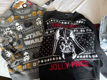 Photo of free Star Wars xmass jumpers (SG1) #1